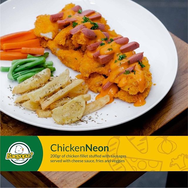 chicken neon